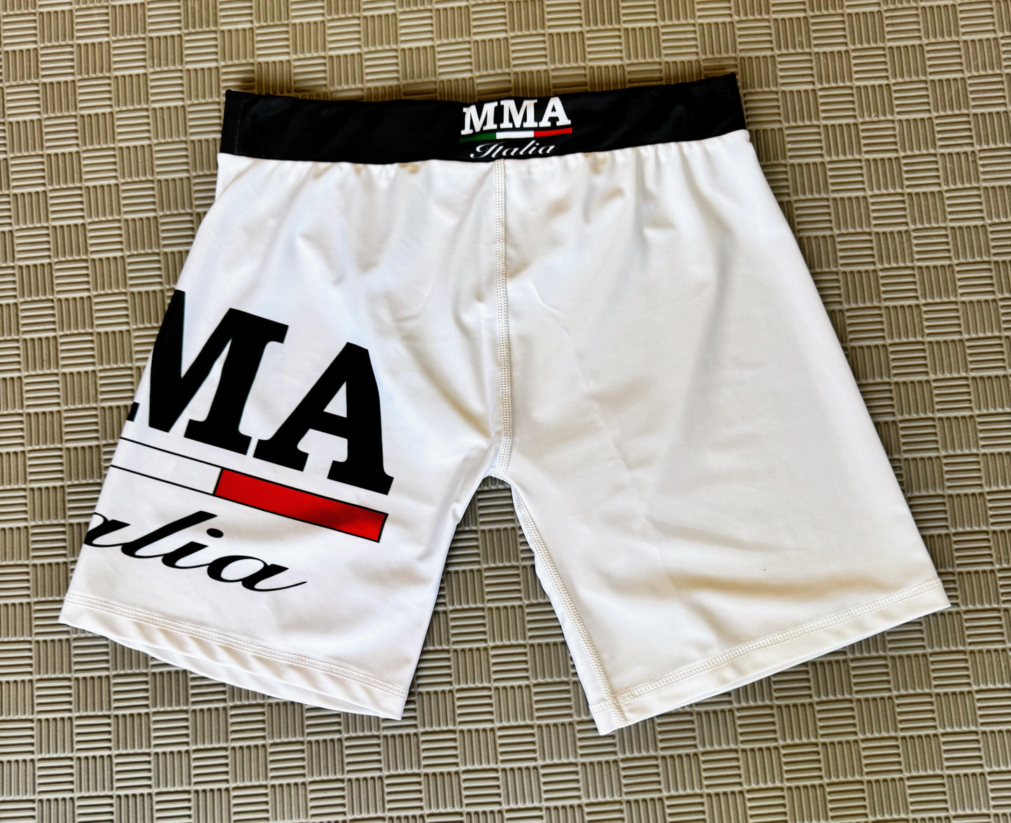 rashguard pantalone corto bianco