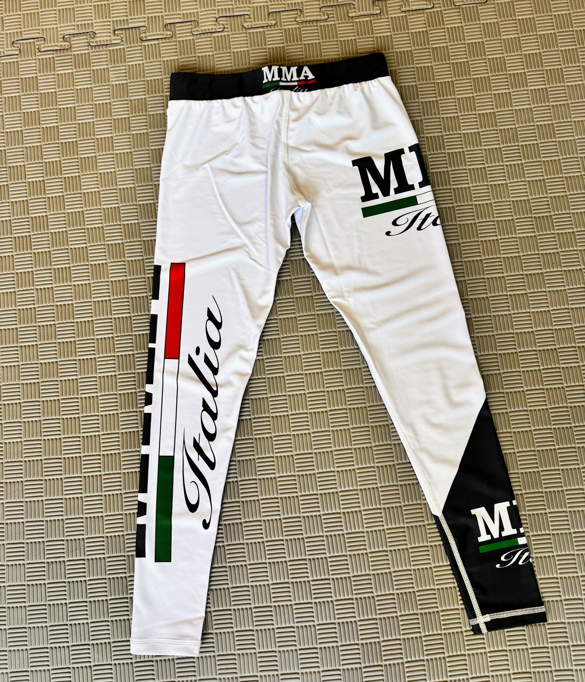 rashguard pantalone lungo bianco